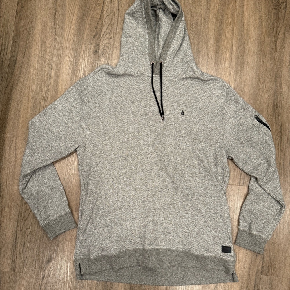Volcom Gray Men’s Hoodie w/Pockets